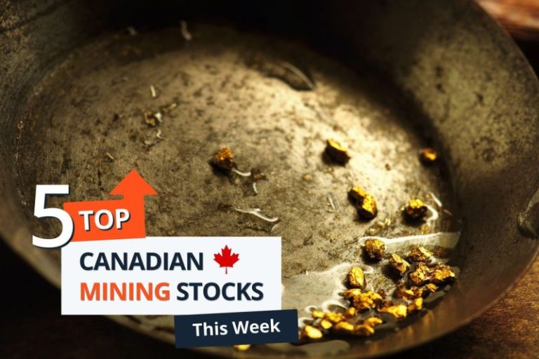 Top 5 Canadian Mining Stocks This Week: Guardian Exploration Gains 94 Percent